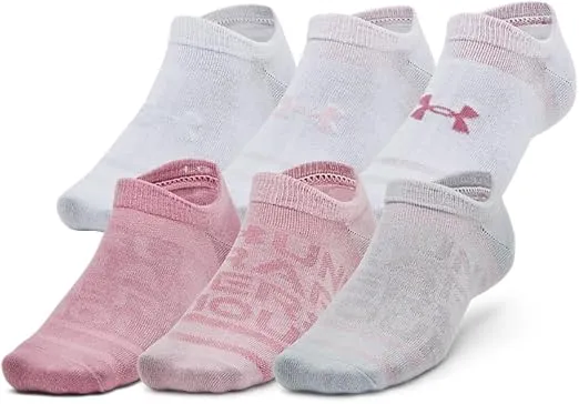 Under Armour Unisex Adult Essential No Show Socks (6 Pairs)