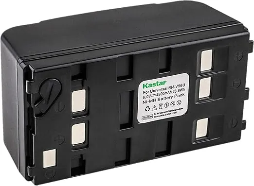 Kastar NiMH Battery 6V 4800mA Replacement for Sony NP-33 NP-55 NP-55H NP-66 NP-68 NP-77 NP-77H NP-78 NP-90 NP-98 NP-98H NP-99