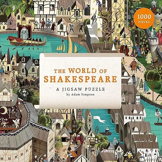 Laurence King The World of Shakespeare 1000 Piece Puzzle