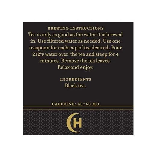 Harney & Sons, Tea Black, Darjeeling, 4 Ounce