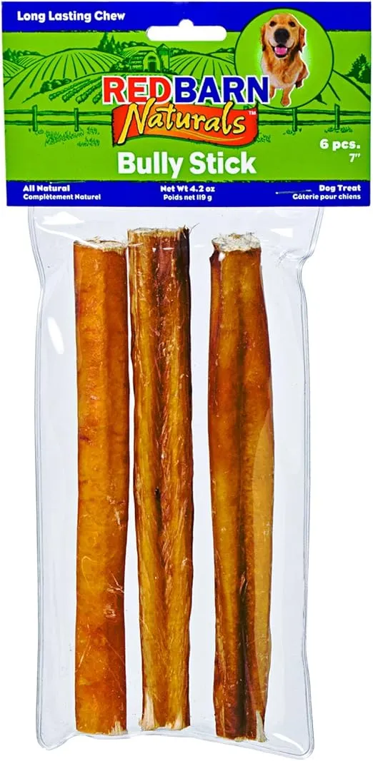 3pk - Redbarn Bully Sticks - 7"