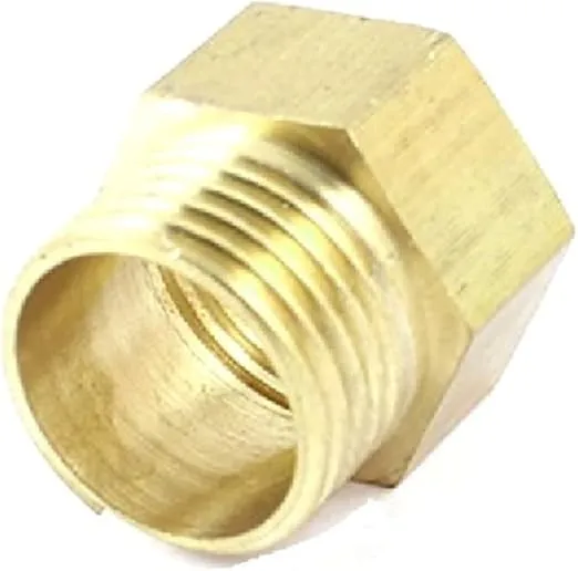G Thread (Metric BSPP) Male to NPT Thread Female Pipe Fitting Adapter - Lead-Free Adapter (Four 1/2 inch)