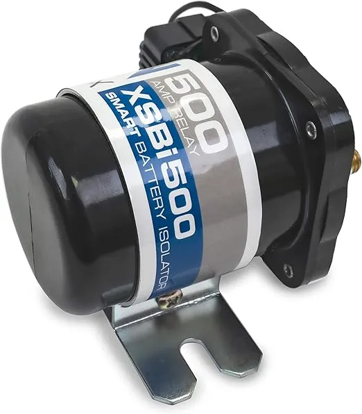 NVX XSBI500 Microprocessor-Controlled 500 Amp, Dual Sensing Smart Relay Battery Isolator