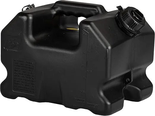 Fire Power Utility Container (Black - 2.5 Gallon Capacity)