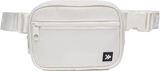 Thread Wallets Fanny Pack Small Travel Crossbody Bags for Women, Men - Durable, Stylish, Convenient Womens & Mens Cross Body Sling Bag Fanny Pack for Phone & Personal Items (Off White)