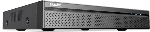 SANNCE PoE NVR 4K 8 Channel, 8MP CCTV Security Camera System Network Video Recorder Supports 8MP 5MP 3MP 1080P HD PoE Surveillance IP Camera, Human Detection, No HDD