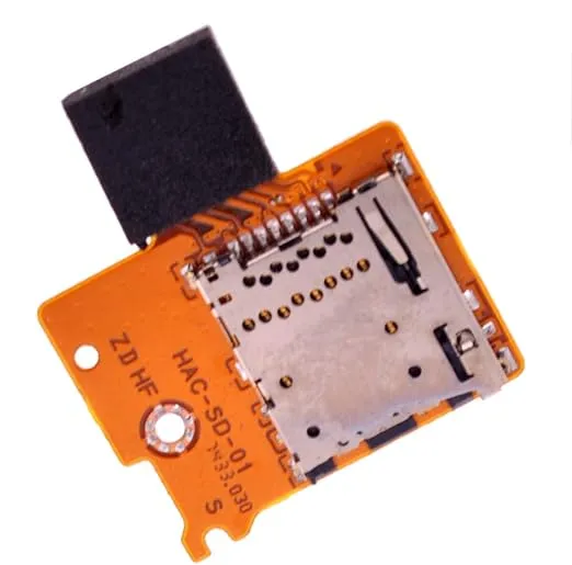 Micro SD Card Reader Board Memory Card Slot Socket Replacement for Nintendo Switch HAC-SD-01