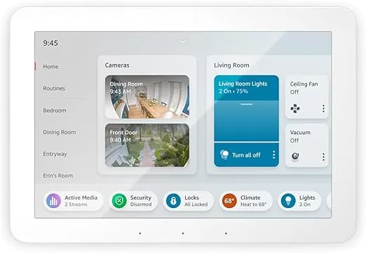Amazon Echo Hub | 8” smart home control panel with Alexa | Compatible with thousands of devices