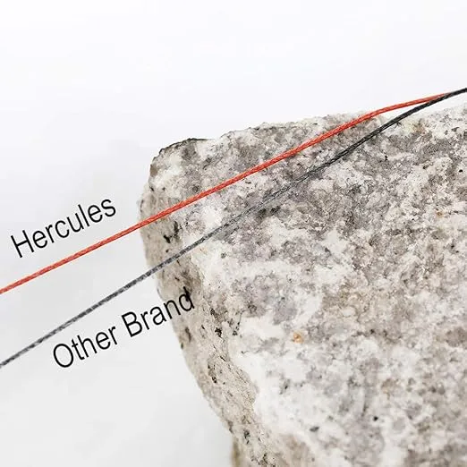 HERCULES Cost-Effective Super Cast 8 Strands Braided Fishing Line 10LB to 300LB Test for Salt-Water,109/328/547/1094 Yards(100M/300M/500M/1000M),Diam.#0.12MM-1.2MM,Hi-Grade Performance,Variety Colors