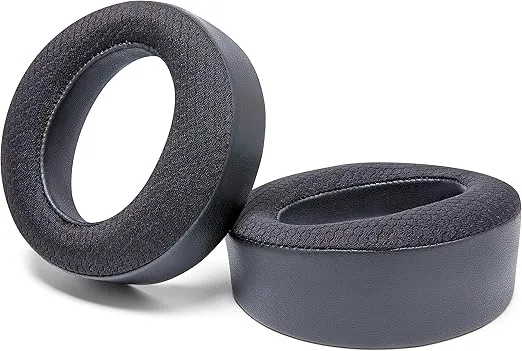 WC Freeze Pulse 3D - Cooling Gel Earpads Compatible with Sony PS5 Pulse 3D, Made by Wicked Cushions | Thicker Cushion & Wider Opening | Black