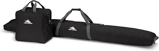 High Sierra Ski Bag and Boot Bag Box Set -