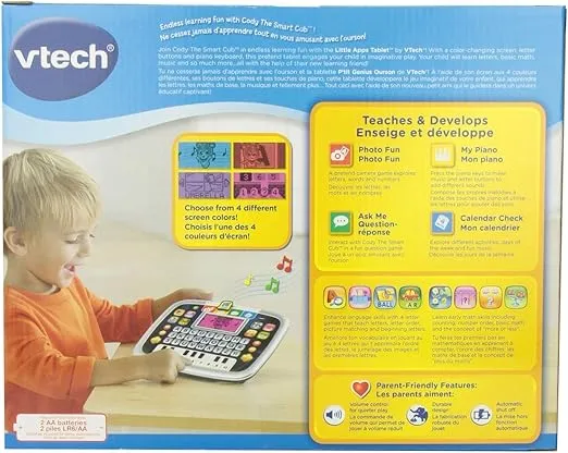 VTech Little Apps Tablet, Black