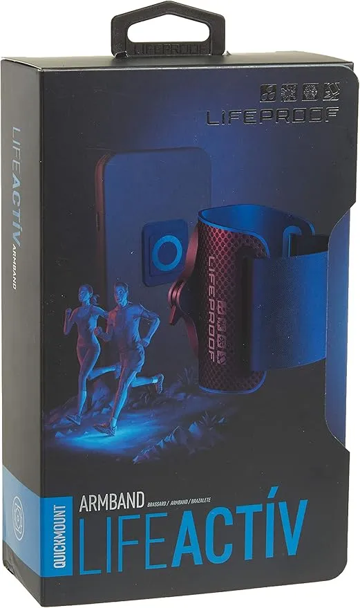 LifeProof LIFEACTÍV Armband with QuickMount - Retail Packaging - Black