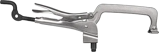 PTT956K Inserta Plier, Table Mount Clamp, Rear Crank Handle, 5/8" Insert Diameter, 6-1/8" Throat Depth