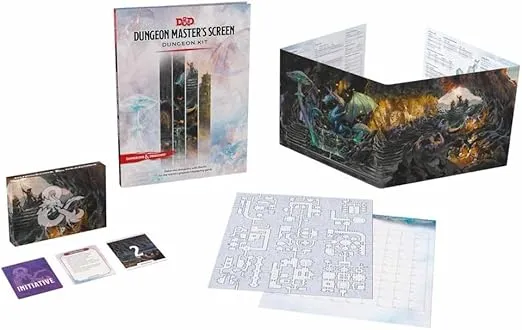D&D Dungeon Master’s Screen: Dungeon Kit (Dungeons & Dragons DM Accessories)