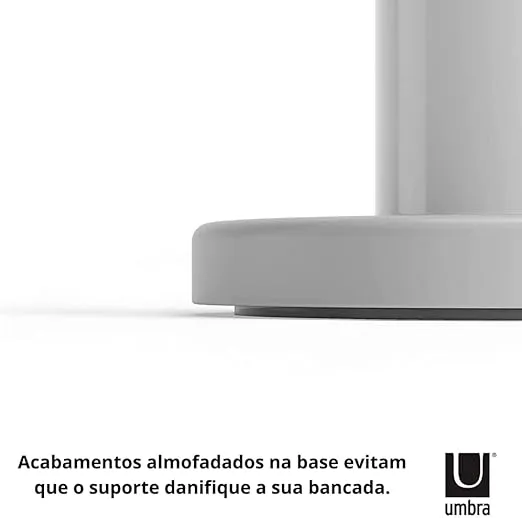 Umbra Anywhere Tension Rod Multi Kitchen Organizer, Large Org, White