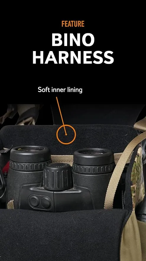 Mystery Ranch Bino Harness 10x Binocular Chest Harness Carrier - Foliage
