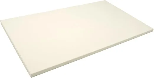 Organized Living freedomRail Wood Shelf, 48-inch x 14-inch - White