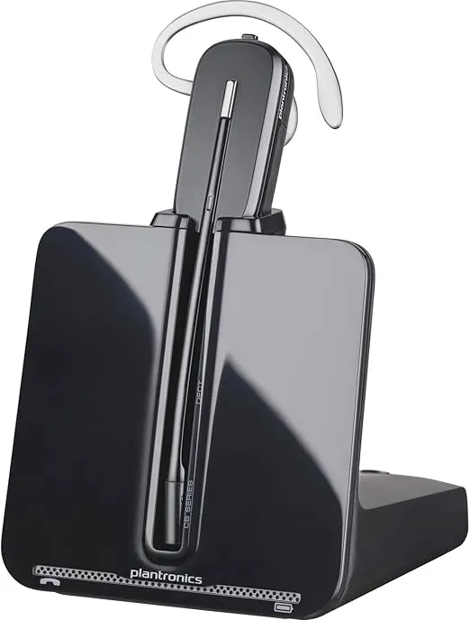 Plantronics, Inc CS540HL10 Wireless Headset System,DECT 6.0, w/Lifter, BK