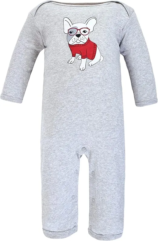 Hudson Baby baby-girls Cotton Coveralls