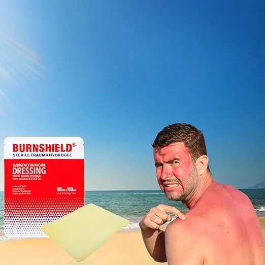 Burnshield 4" X 4" Burn Dressing, Sterile - 25 Count