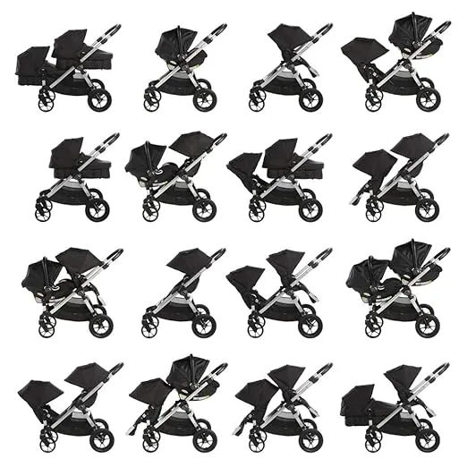 Baby Jogger City Select Single - Silver Frame - Carbon