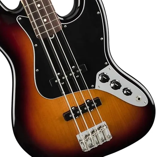 Fender American Performer Jazz Bass, 3-Color Sunburst, Rosewood Fingerboard
