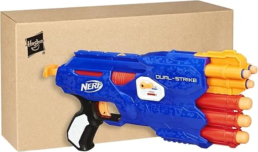 Nerf N-Strike Elite Dual-Strike Blaster Toy