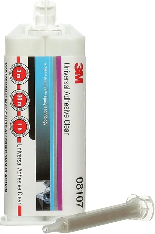 3M Universal Adhesive Clear - 3, 08217, 200 mL Cartridge