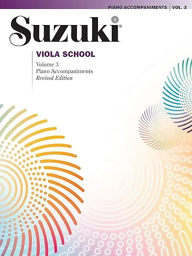 Suzuki Viola School, Piano Accompaniment (Suzuki Method International) (Suzuki Viola School, Vol 3)