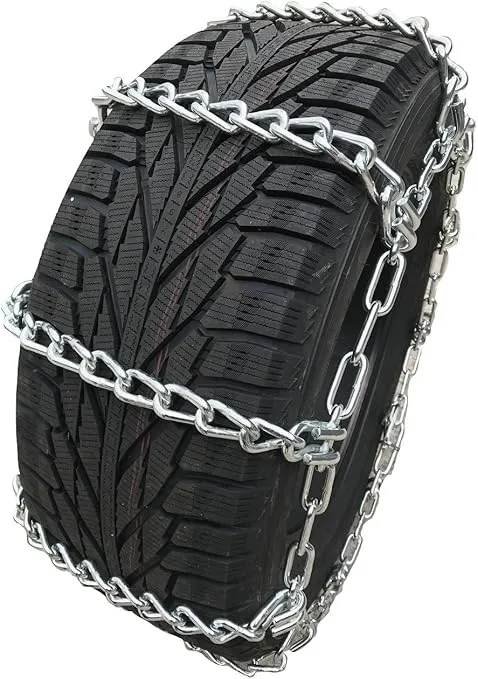TireChain.com 235/80R17, 235/80 17 Extra Heavy Duty Mud Tire Chains Set of 2