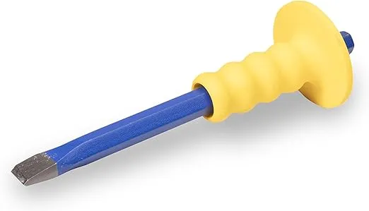 Dasco Pro G419 Long Cold Chisel with TargetGuard, 1-Inch
