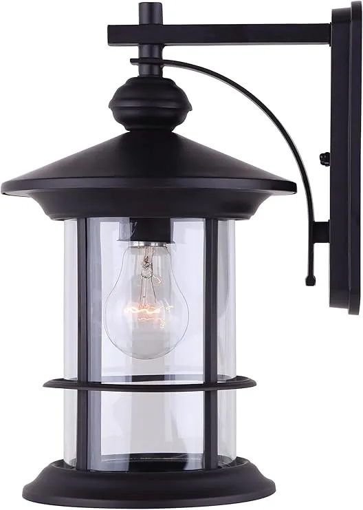 Canarm IOL124ORB Treehouse 1 Light, Bronze Finish Outdoor Lantern