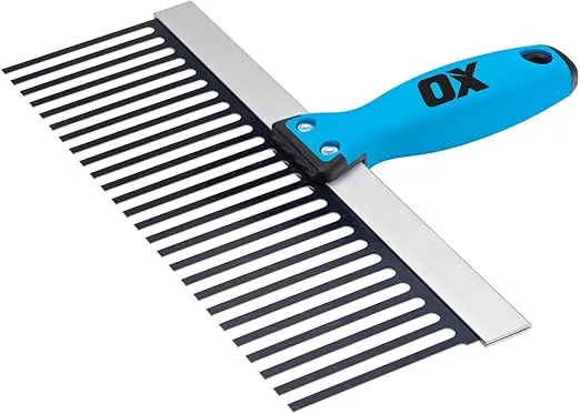 OX Tools 12" Plasterer's Scarifier | OX Grip Handle