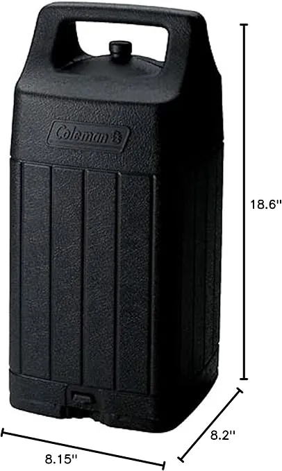 Coleman Lantern Protective Carry Case with Handle, Durable Carry Case for Dual Fuel Coleman Lanterns, Provides Protected Storage Space with Room for Mantles