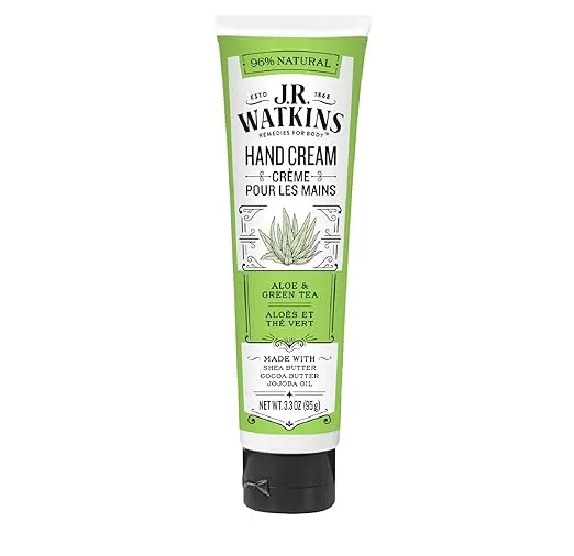 J.R. Watkins: Shea Butter Body Cream, Aloe & Green Tea 3.3 oz (3 pack)