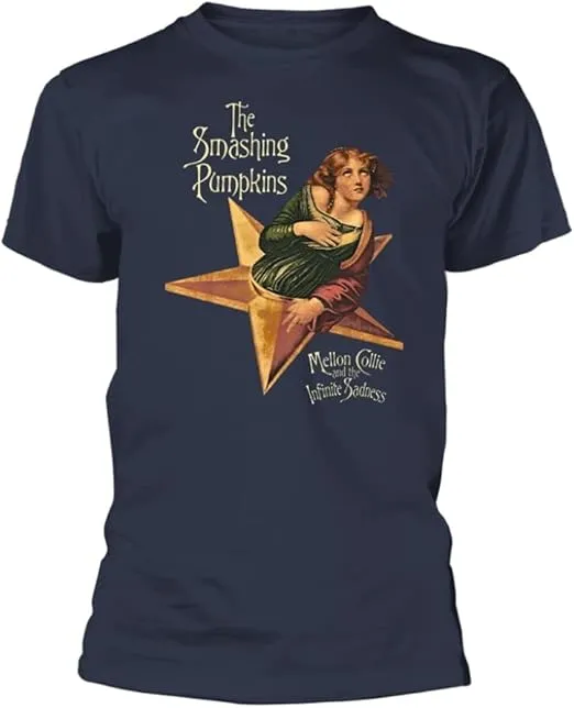 The Smashing Pumpkins 'Mellon Collie Album' (Blue) T-Shirt