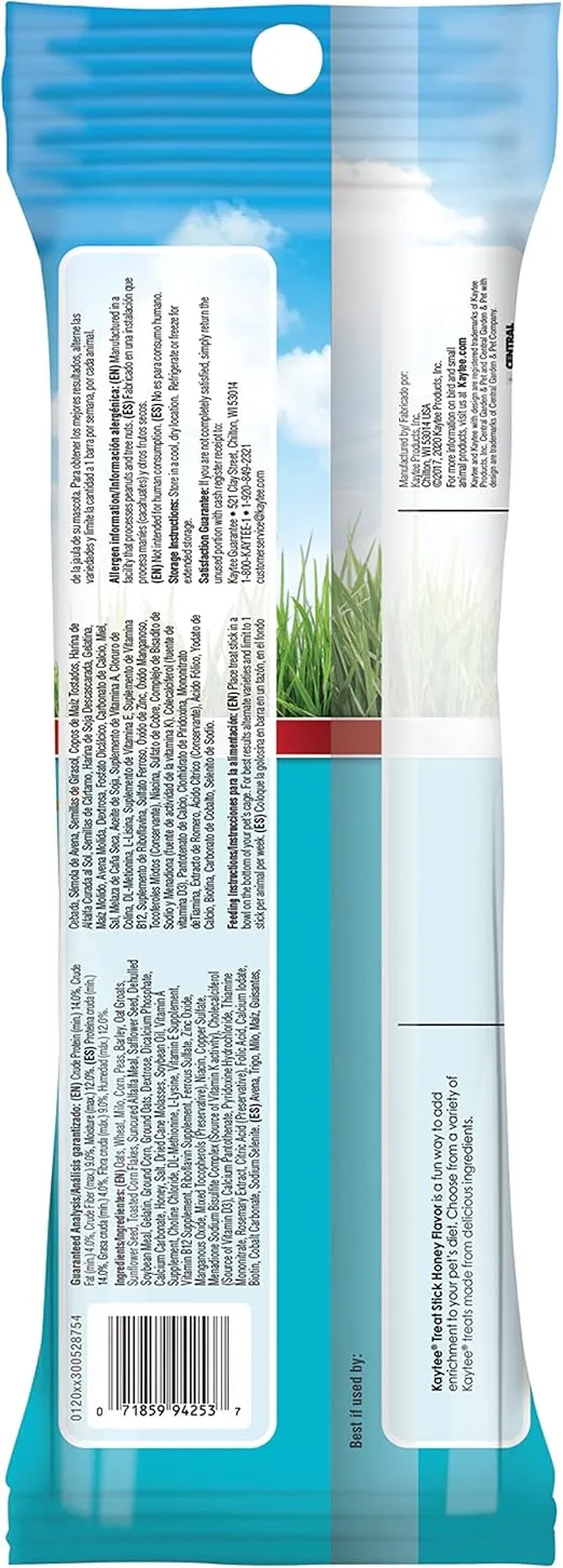 Kaytee Treat Stick Honey Flavor - Rabbit 8 oz