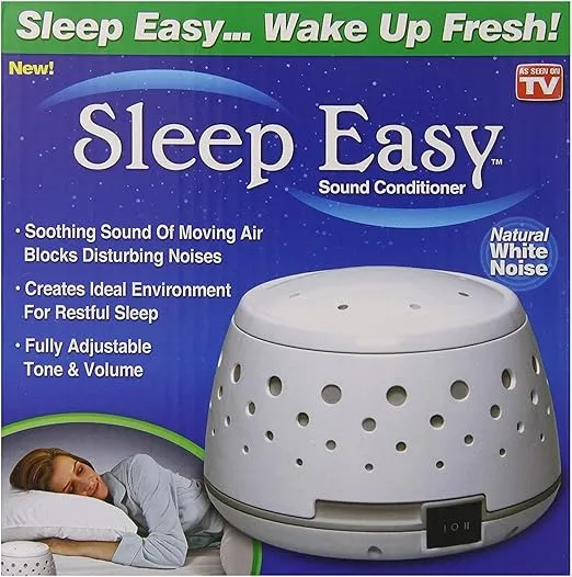 Sleep Easy Sound Conditioner, White Noise Machine (4 Pack)