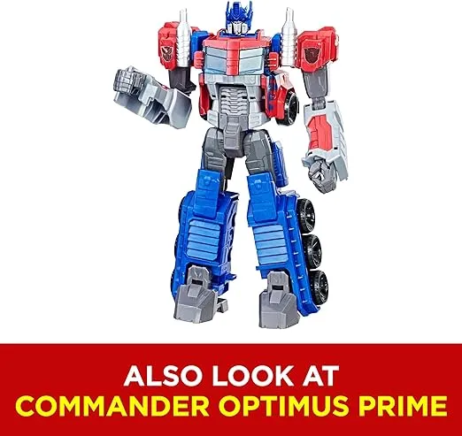 Transformers Toys Heroic Bumblebee Action Figure - Timeless Large-Scale Figure, Changes into Yellow Toy Car, 11" (Amazon Exclusive)