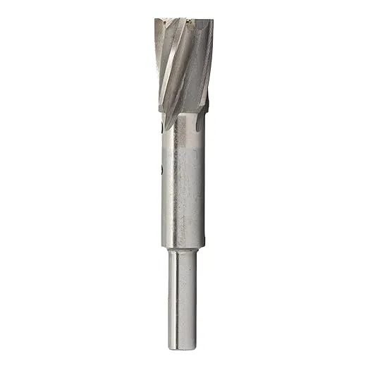 Drill America - DEWA/CCBR9/16 DEWCBR Series Qualtech High-Speed Steel Aircraft Counterbore, 1/4" Shank Diameter, 1/8" Pilot, 2-13/16" Length, 9/16" Size (Pack of 1)