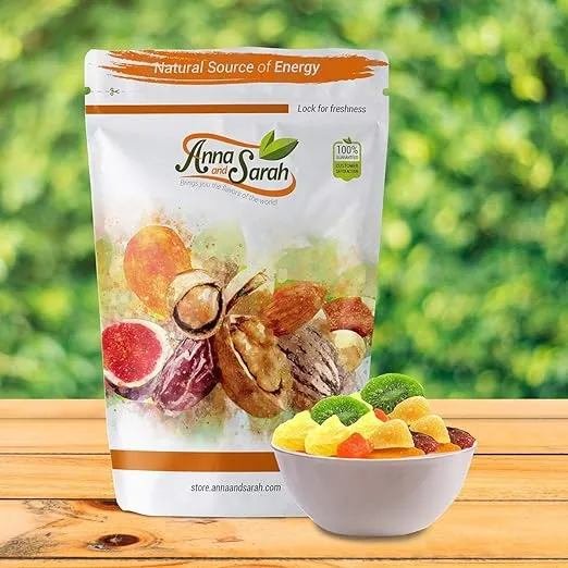 Anna and Sarah Tropical Dried Fruit Mix 5 Lbs