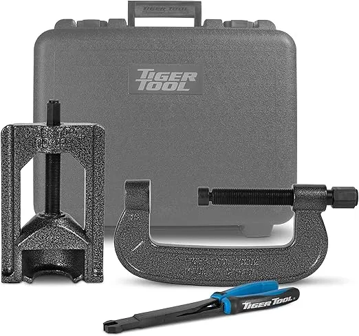 Tiger Tool U-Joint Service Kit for Automotive Vehicles, Universal Joint Service Kit for use with Light to Medium Class 1 – 2 Trucks, Cars, and Equipment, 20503