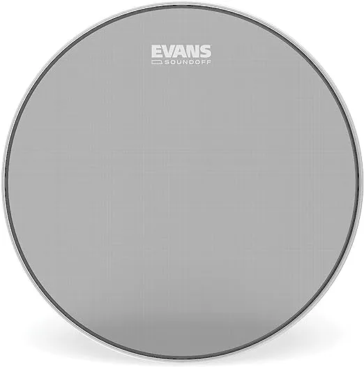Evans dB Zero Drum Heads - Featuring Single Ply ShockWeave Mesh - Low Volume Drumhead - Drumhead, 14 Inch