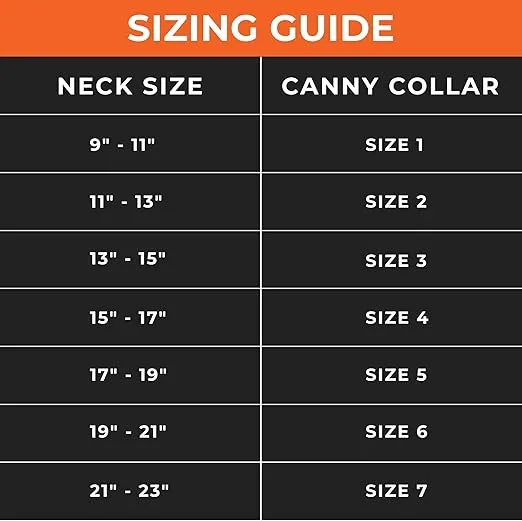 Canny Collar No-Pull Dog Collar - The Kind, Gentle Head Collar for Dogs| Dog Training Tool for Easier Dog Walking | Black - Size 1