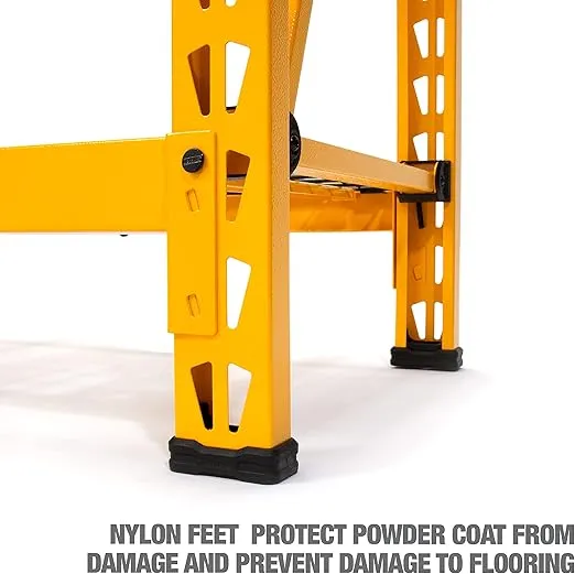 DEWALT 2-Shelf Industrial 4- Carbon Steel Foot Storage Rack Work Station Kit (DXST3000WB)