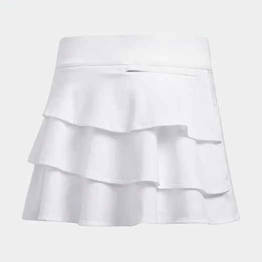 adidas Golf Ruffled Skort, White, X-Large