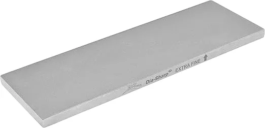 Diamond Machining Technology (DMT), 6-in. Diamond Dia-Sharp Whetsone Bench Stone, Extra Fine Grit Sharpener (D6E)