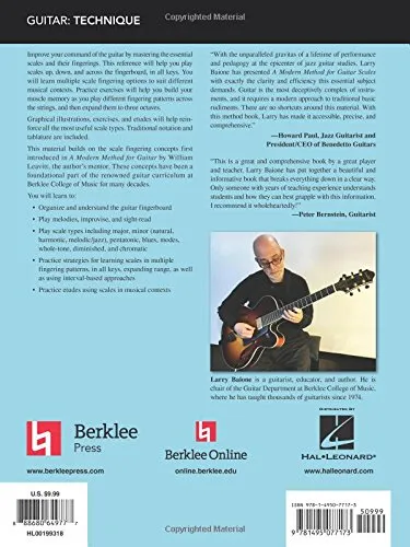 A Modern Method for Guitar Scales (Berklee Guide)