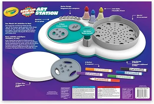 Crayola Spin & Spiral Art Station